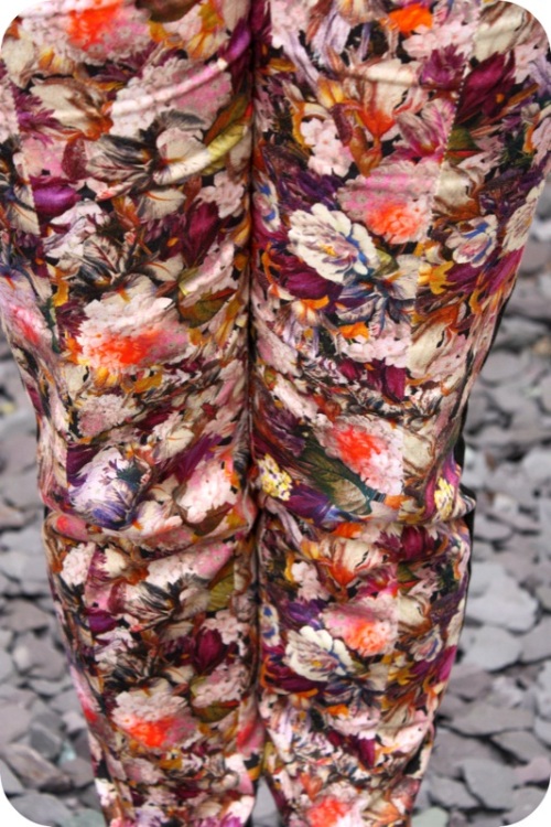 Topshop skinny fit floral trousers | Ship-Shape and Bristol Fashion